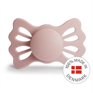 FRIGG Lucky - Symmetrical Silicone Pacifier - Blush - Size 2